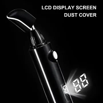 Aiefeya Nose Hair Trimmer for Men, 2024 Professional Painless Eyebrow&Facial&Nose Hair Trimmer for Men Women, IPX7 Waterproof, USB Rechargeable, Easy Cleaning, All-in-ONE Nose Hair Trimmer