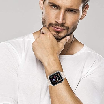 Stylish Clear Watch Band for Apple Watch - Comfortable & Versatile
