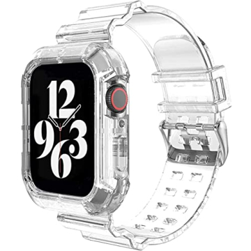 Stylish Clear Watch Band for Apple Watch - Comfortable & Versatile