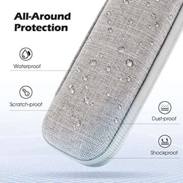 AGPTEK Case Holder for Apple Pencil, Slim Carrying Case Pouch Cover Compatible with Apple Pen Access...