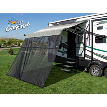 Carefree of Colorado EZ ZipBlocker - Premium RV Awning Shade Screen