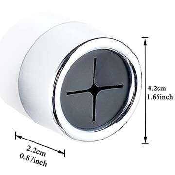 THSIREE 6pcs Push Hooks for Towel, Self-Adhesive Kitchen Towel Holder, Round Wall & Door Mounted Towel Hooks for Kitchen Cabinet Bathroom Home for Hanging Dish Rag Rack Hook No Drilling Required