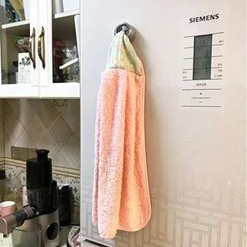 THSIREE Self-Adhesive Towel Hooks - Elegant & Functional