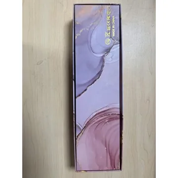 LANDOT Ceramic Hair Straightener Brush for Frizz-Free Shiny Hair