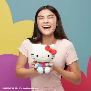 Hello Kitty Series 1 Plush - Hoodie Fashion and Bestie Accessory - Officially Licensed Sanrio Hello Kitty and Friends Product from Jazwares