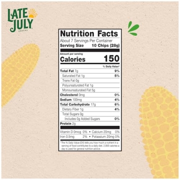 Late July Organic Tortilla Chips - 100% Natural Dipping