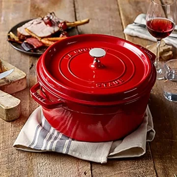 Quality STAUB Dutch Oven - Enameled Cast Iron 5.5-qt