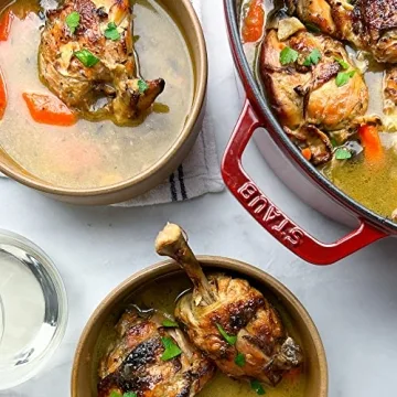 Quality STAUB Dutch Oven - Enameled Cast Iron 5.5-qt