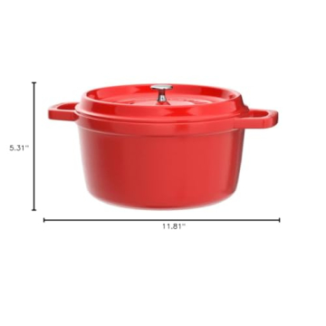 Quality STAUB Dutch Oven - Enameled Cast Iron 5.5-qt