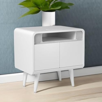 Sobro Smart Side Table with Cooler Wireless Charging Bluetooth