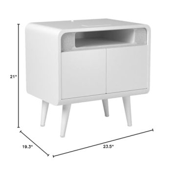 Sobro Smart Side Table with Cooler Wireless Charging Bluetooth