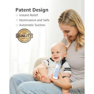 GROWNSY Nasal Aspirator for Babies and Toddlers