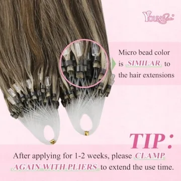 YoungSee Micro Ring Hair Extensions for Effortless Style