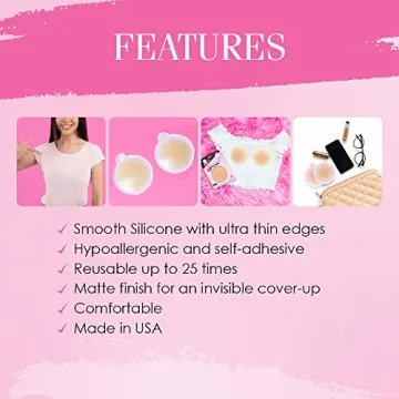 Hollywood Fashion Secrets Silicone CoverUps for Style
