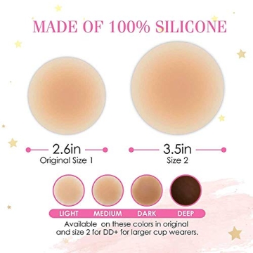 Hollywood Fashion Secrets Silicone CoverUps for Style