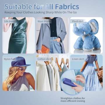 Kebnor Portable Steamer for Effortless Wrinkle Removal on Travel