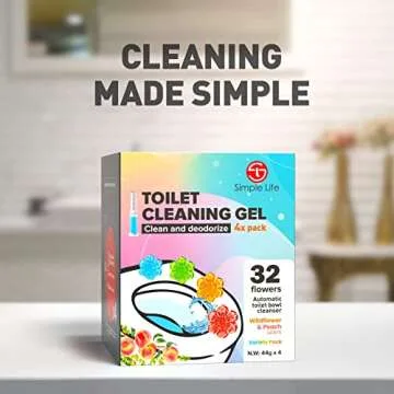 Simple Life Toilet Gel Stamp | Fresh Non-Toxic Cleaning Solution