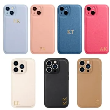 Personalized Leather Phone Case for iPhone - Custom Gift Ideas