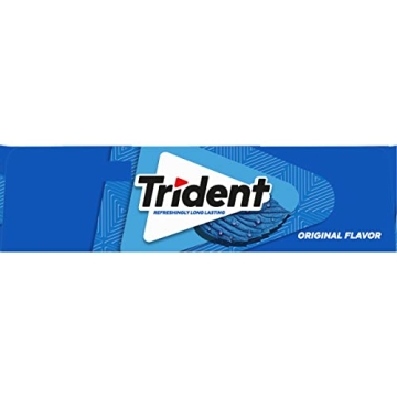 Trident Original Flavor Sugar Free Gum - 12 Packs