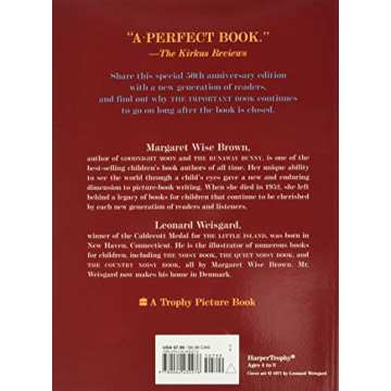 The Important Book by Margaret Wise Brown for Young Readers