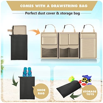 FINPAC Detachable Car Trunk Organizer for SUVs and Vans