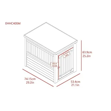 New Age Pet ecoFLEX Crate/End Table for Stylish Pets