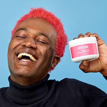 Overtone Color Depositing Semi-Permanent Hair Dye Conditioner - 8 oz For Natural & Color-Treated Hai...