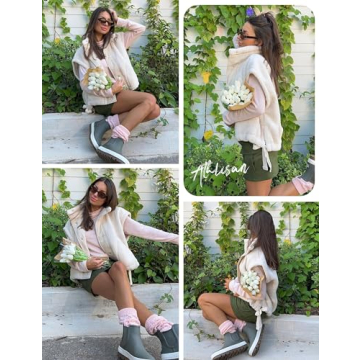 Stylish Athlisan Women's Fleece Vest - Cozy Outerwear