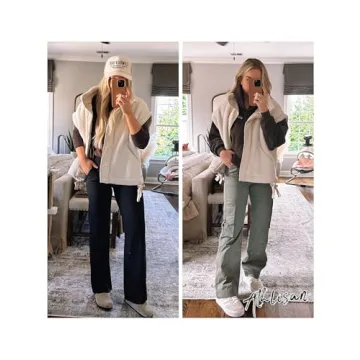 Stylish Athlisan Women's Fleece Vest - Cozy Outerwear