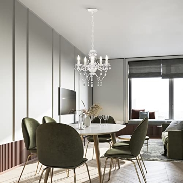 Stunning Antique House White Chandelier for Girls' Rooms