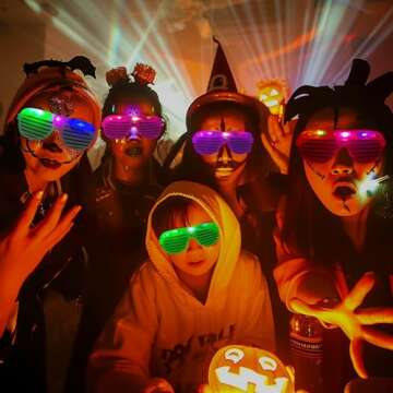 LED Glasses for Kids Adults Glow in The Dark Party Favor Supplies 20 Light up Glasses Toys for Holiday Concert for Neon Glow Party Favors,Wedding,Concert,Raves &Birthday New Years Eve Party 2025