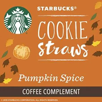 Starbucks Fall Bundle: Coffee & Cookie Straws Gift Set