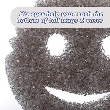 Scrub Daddy Gray Sponge Set FlexTexture Scratch-Free Cleaning