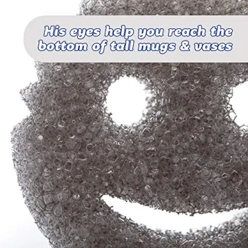 Scrub Daddy Gray Sponge Set FlexTexture Scratch-Free Cleaning