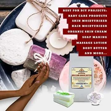 Organic Unrefined Mango Butter for Skincare DIY Needs