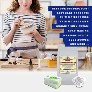 Organic Unrefined Mango Butter for Skincare DIY Needs