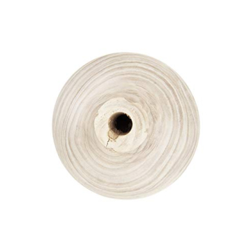 Creative Co-Op Small Paulownia Wood Vase Unique Accent