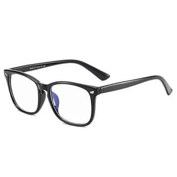 MAXJULI Blue Light Blocking Glasses for Work, Gaming, and More