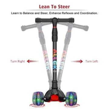 Allek Kick Scooter B02 - Fun & Adjustable for Kids