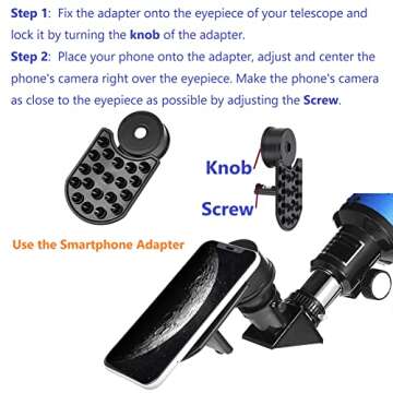 MaxUSee 70mm Telescope for Kids & Astronomy Beginners