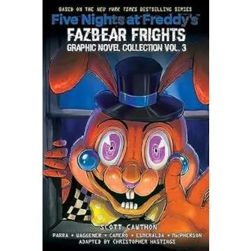 Five Nights At Freddy's Fazbear Frights Graphic Novels (1-4) Collection 4 Books Set By Scott Cawthon
