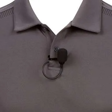 Movo LV8-C Broadcast-Quality XLR Lavalier Cardioid Condenser Wired Microphone with 12mm Mic Capsule for Accurate Voice Recording - Kit Includes Lapel Clip, Case and Windscreen