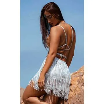 Breevo Sequin Skirt for Dances and Parties - Shine Bright!