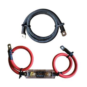 VertaMax Pure SINE Wave 1500 Watt (3000W Surge) 12V Power Inverter DC to AC Power (Cables + Remote Control Switch + ANL Fuse) - Solar, RV