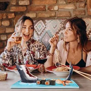 Djungelskog Shark Sushi Plate - Fun and Functional Dining