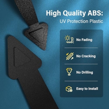 Magnetic Decorative Garage Door Hardware Set 12 Pieces