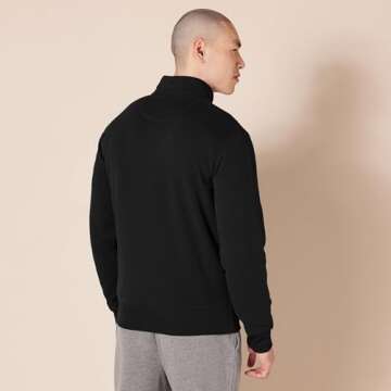 Amazon Essentials Men's Fleece Zip-Up Sweatshirt