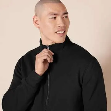 Amazon Essentials Men's Fleece Zip-Up Sweatshirt