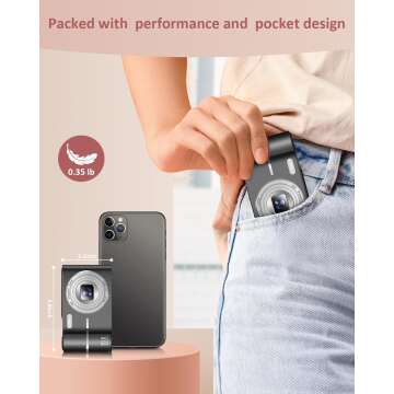 Kids Digital Camera 50MP Autofocus FHD 1080P Upgrade