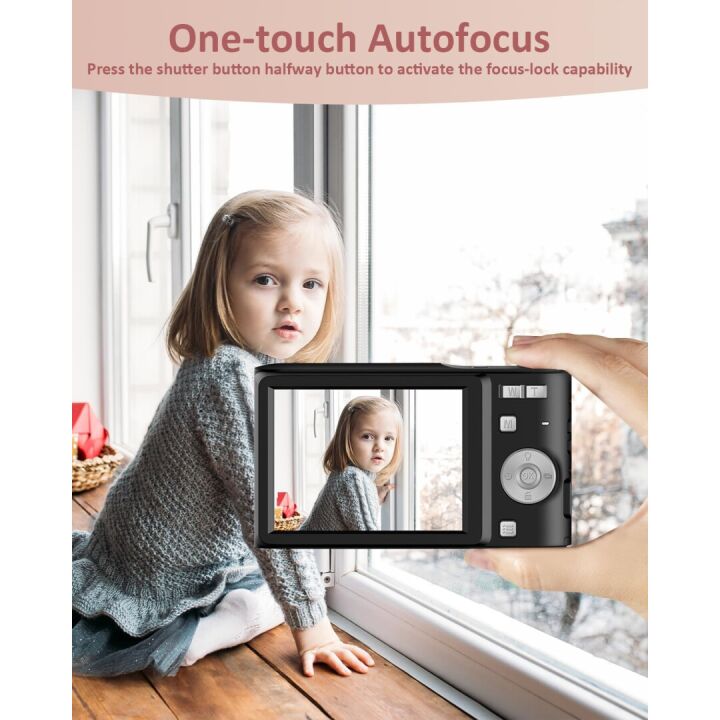 Kids Digital Camera 50MP Autofocus FHD 1080P Upgrade